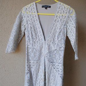 For Love & Lemons silver dress